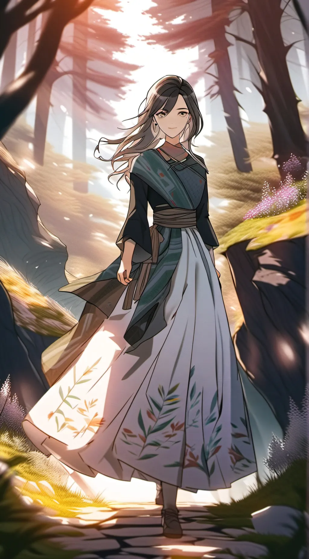 ai character: Aria background