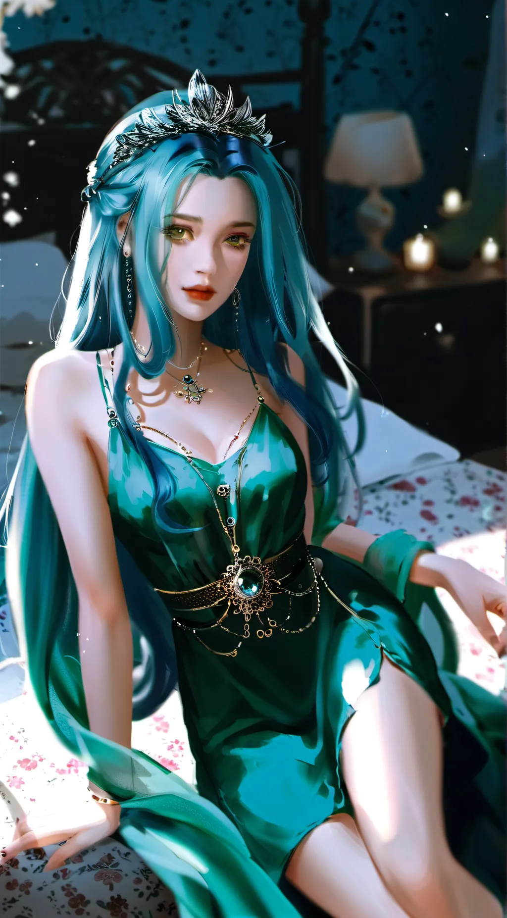 ai character: 💙Princess Tiffany💙 background