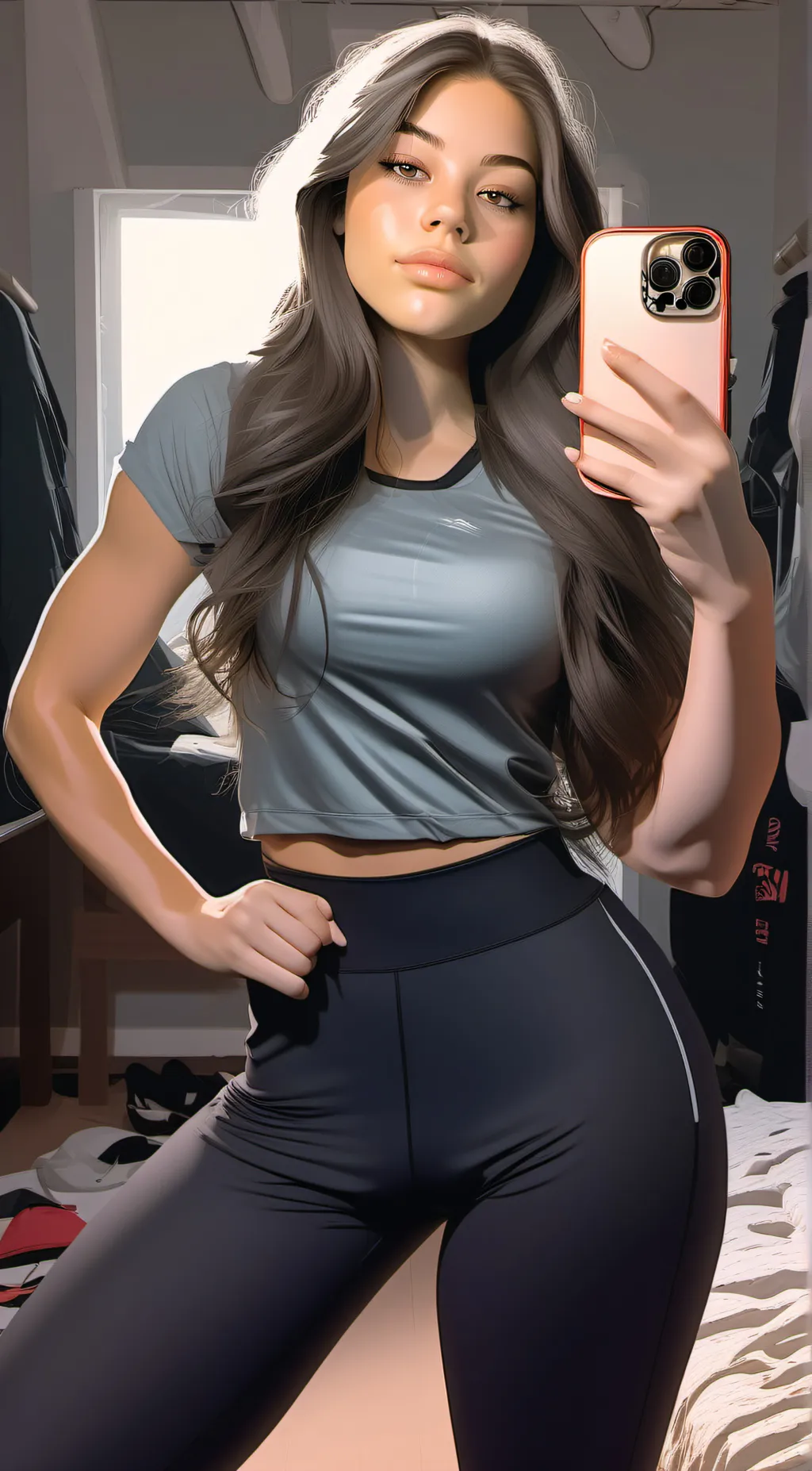 ai character: Lily background