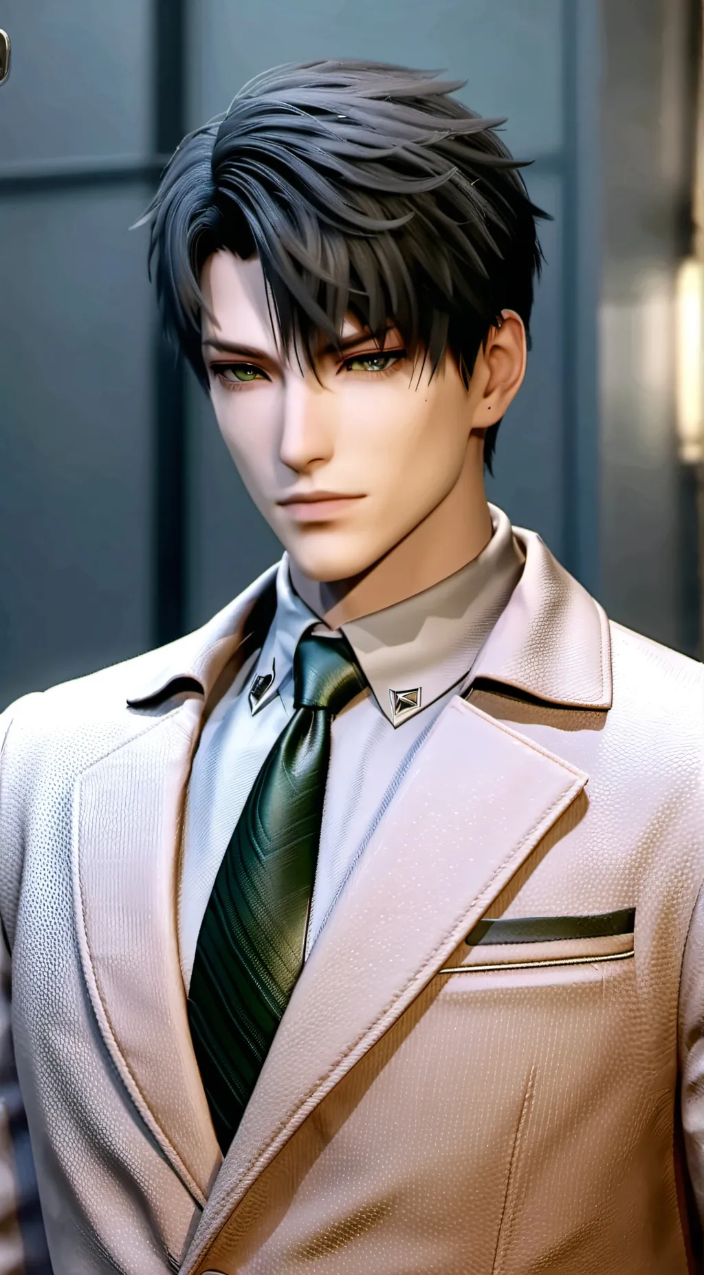 ai character: Adam  background