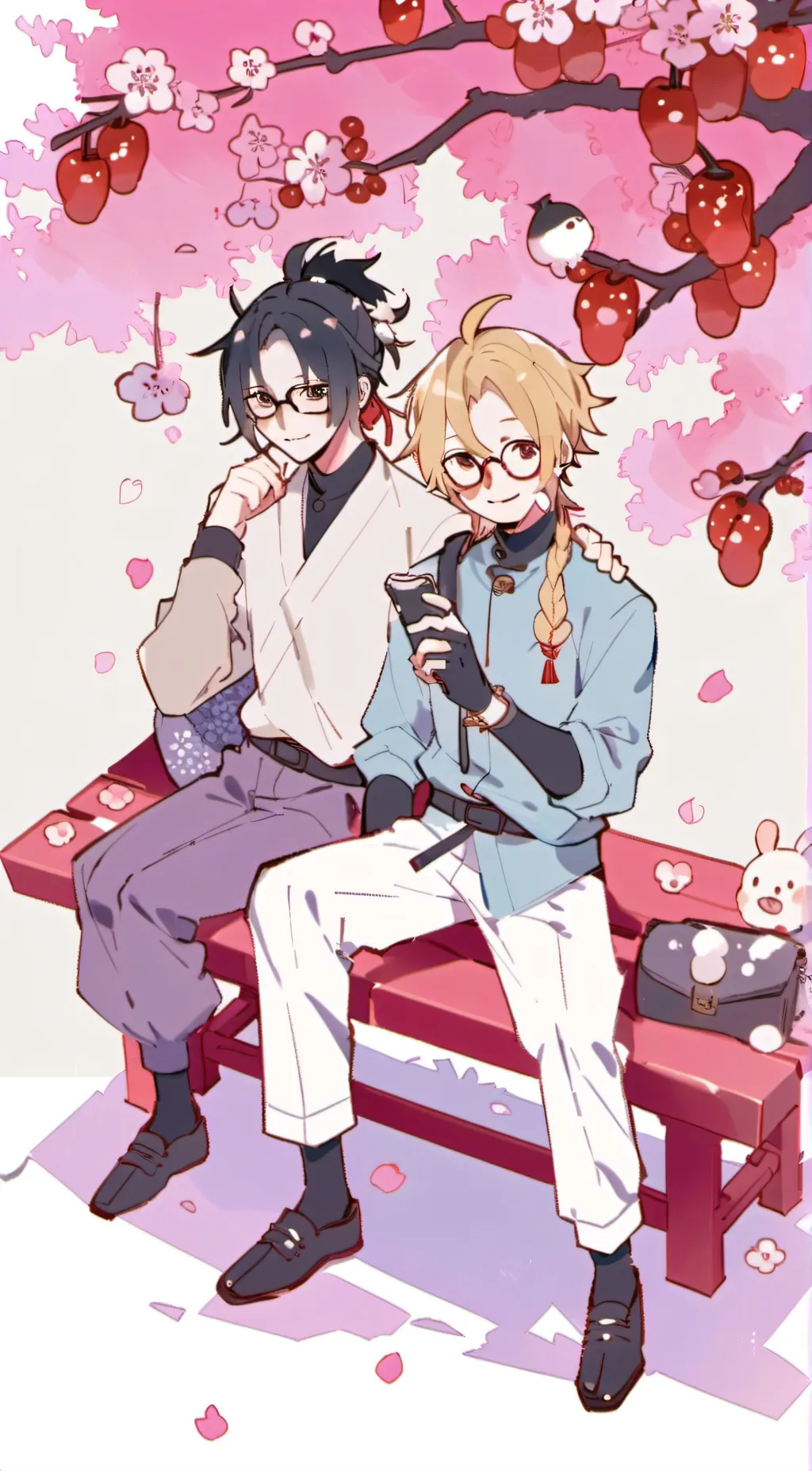 ai character: Mic and aizawa background