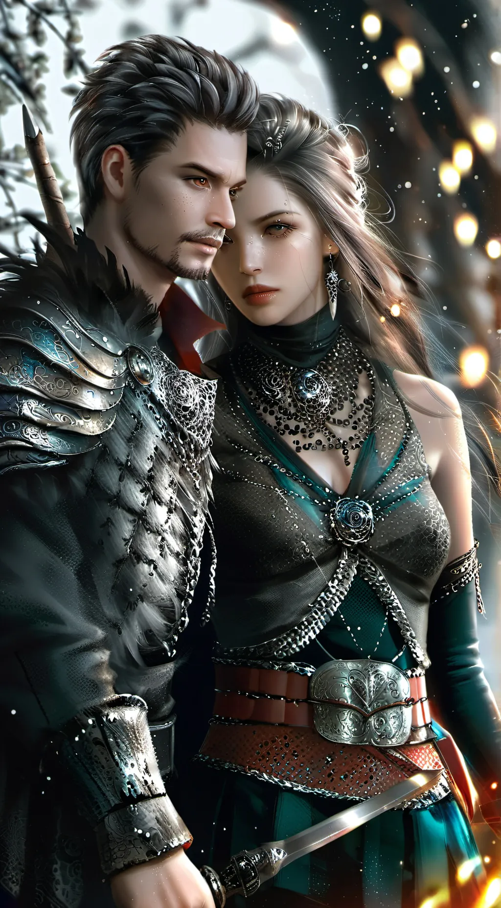 ai character: Max and Marrie background