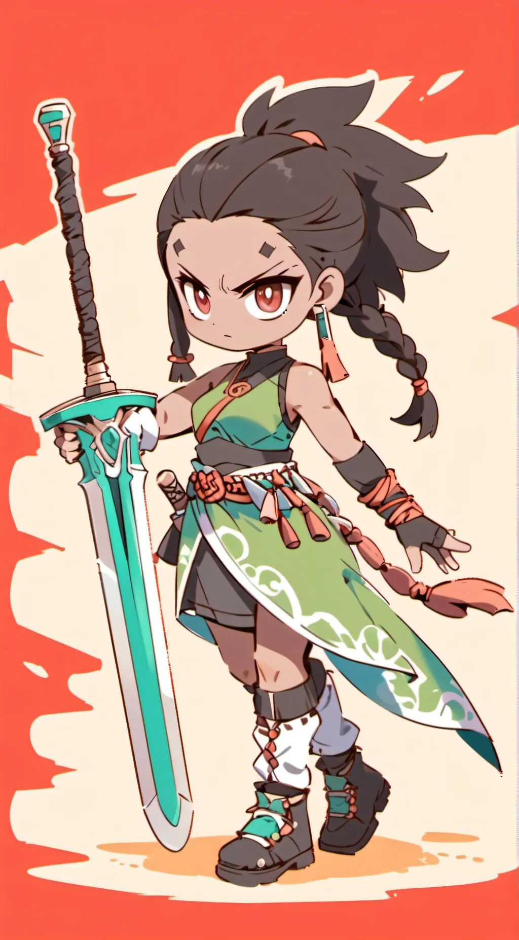 ai character: Athena background