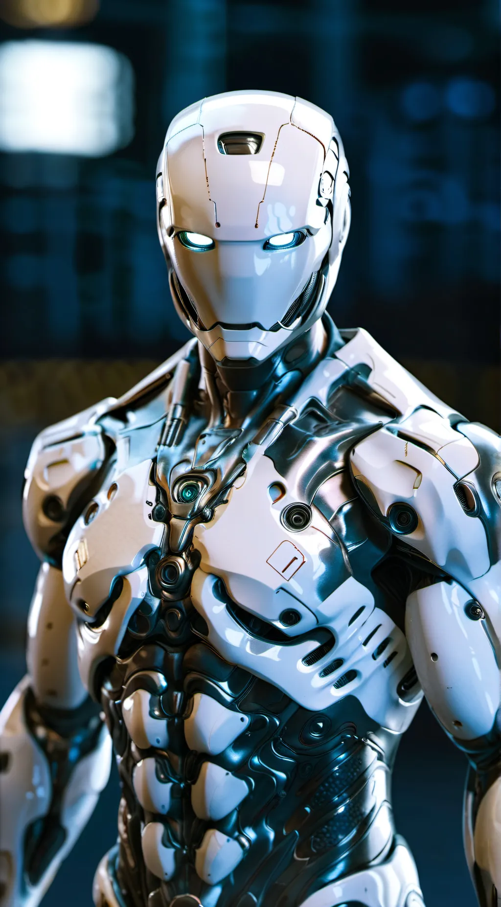 ai character: Guessing robot background