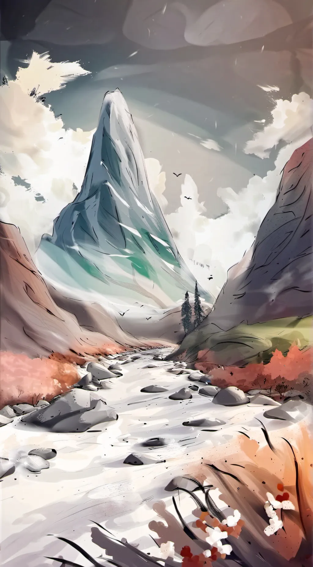 ai character: hh heaven  background