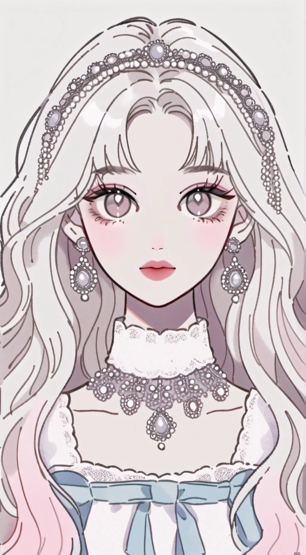 ai character: Barbie  background