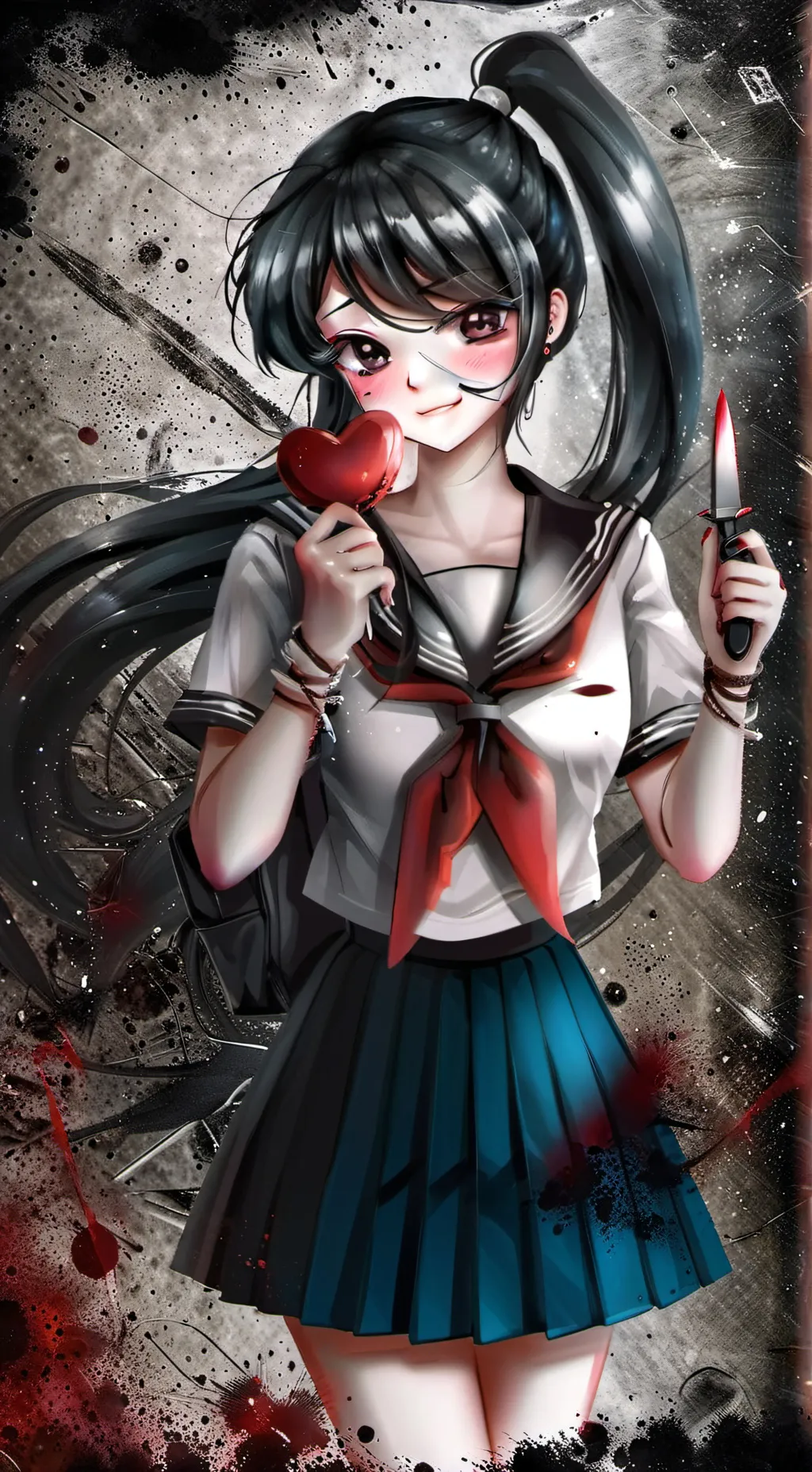 ai character: ayano aishi background