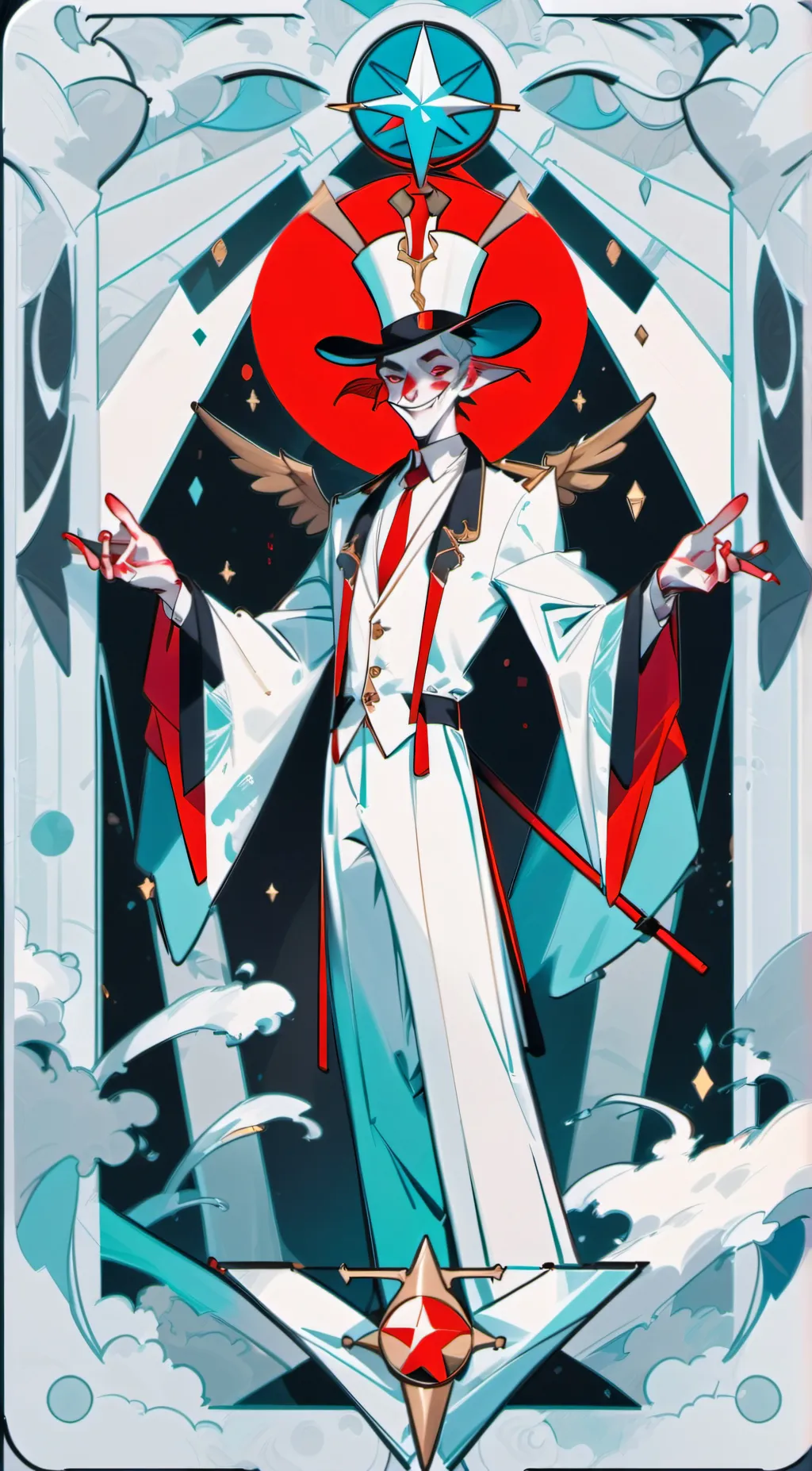 ai character: Lucifer background