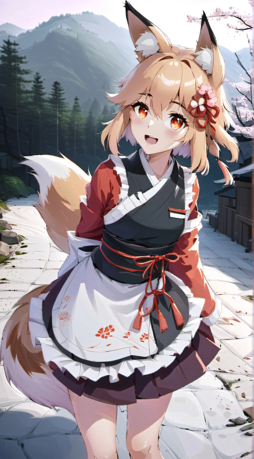 ai character: Senko background