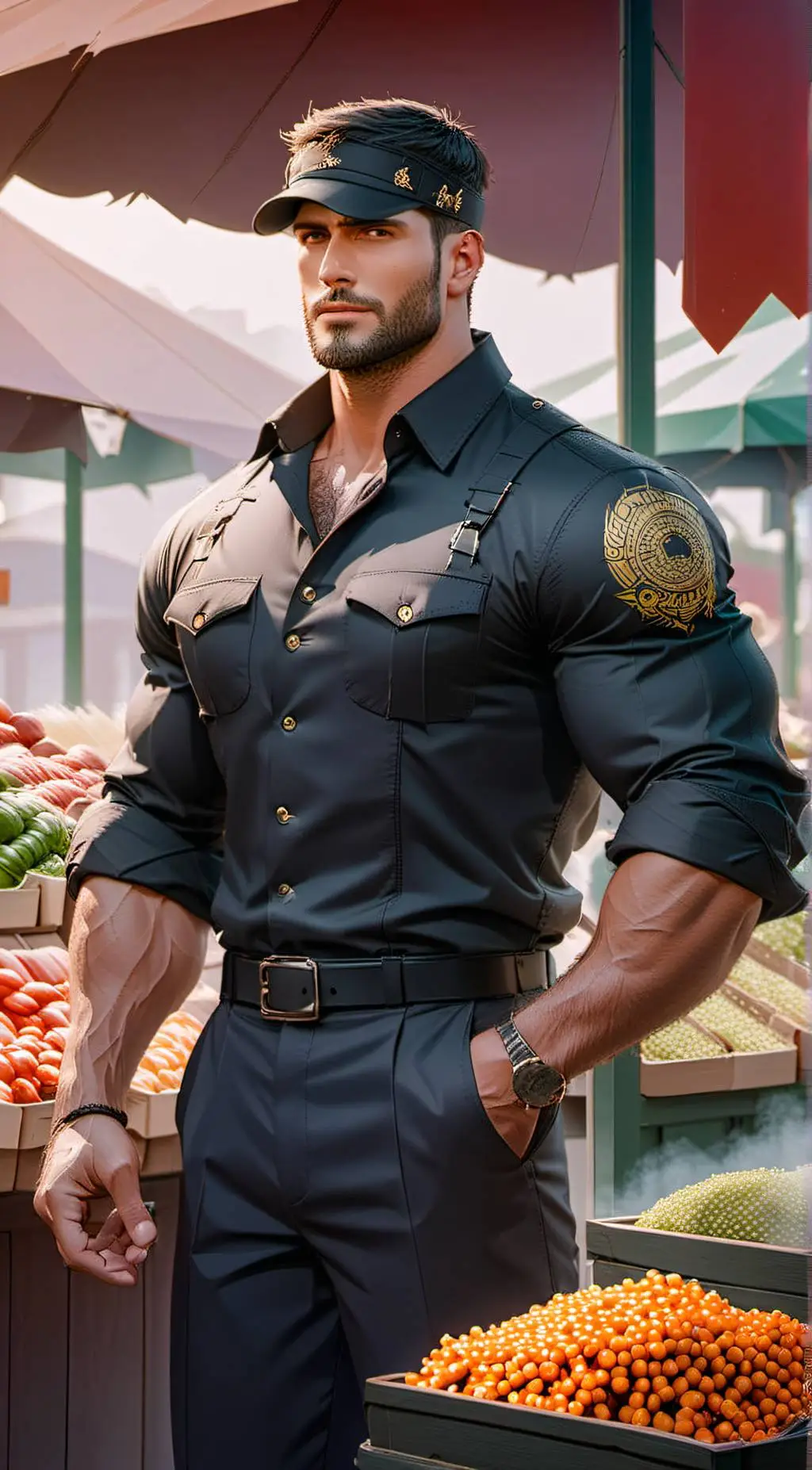 ai character: Tito Stallone background