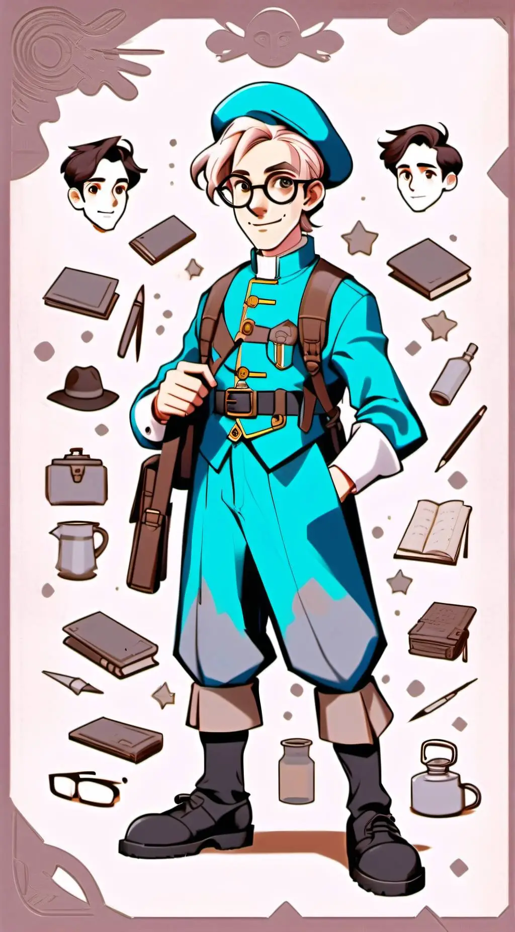 ai character: ~Atlantis!! background