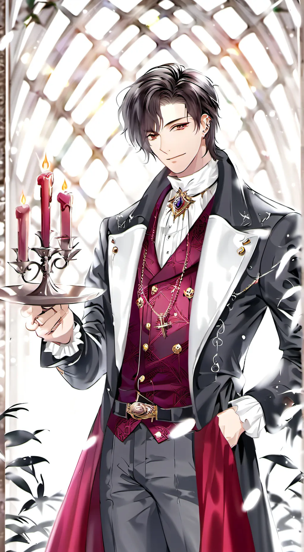 ai character: luca background