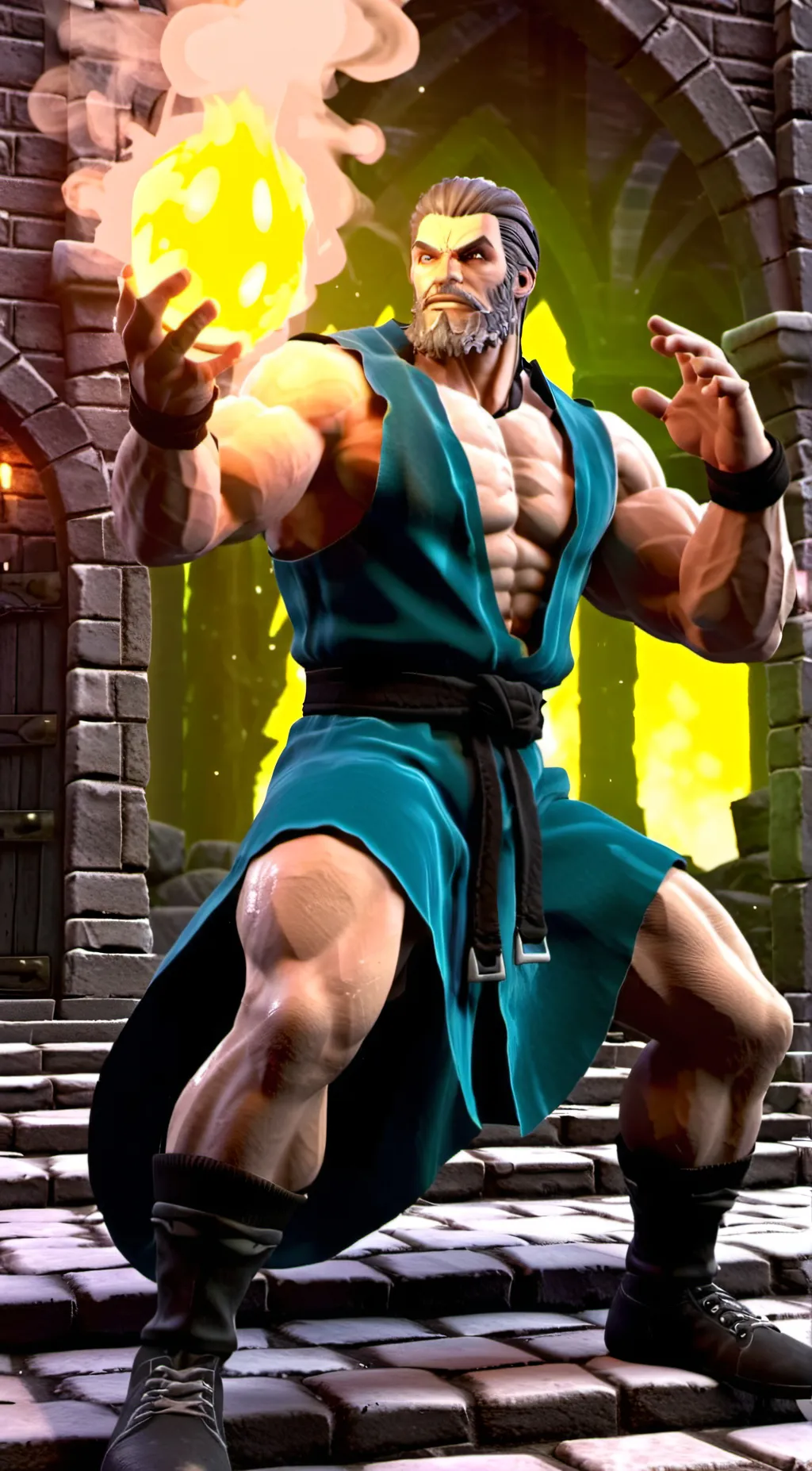 ai character: Magmiffico background