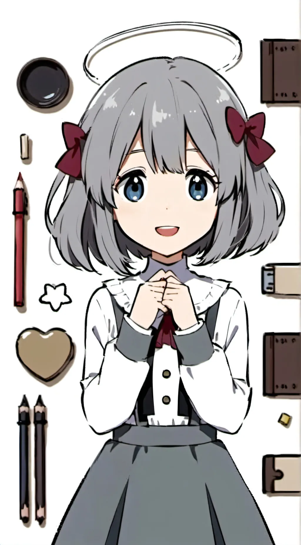 ai character: Claire  background