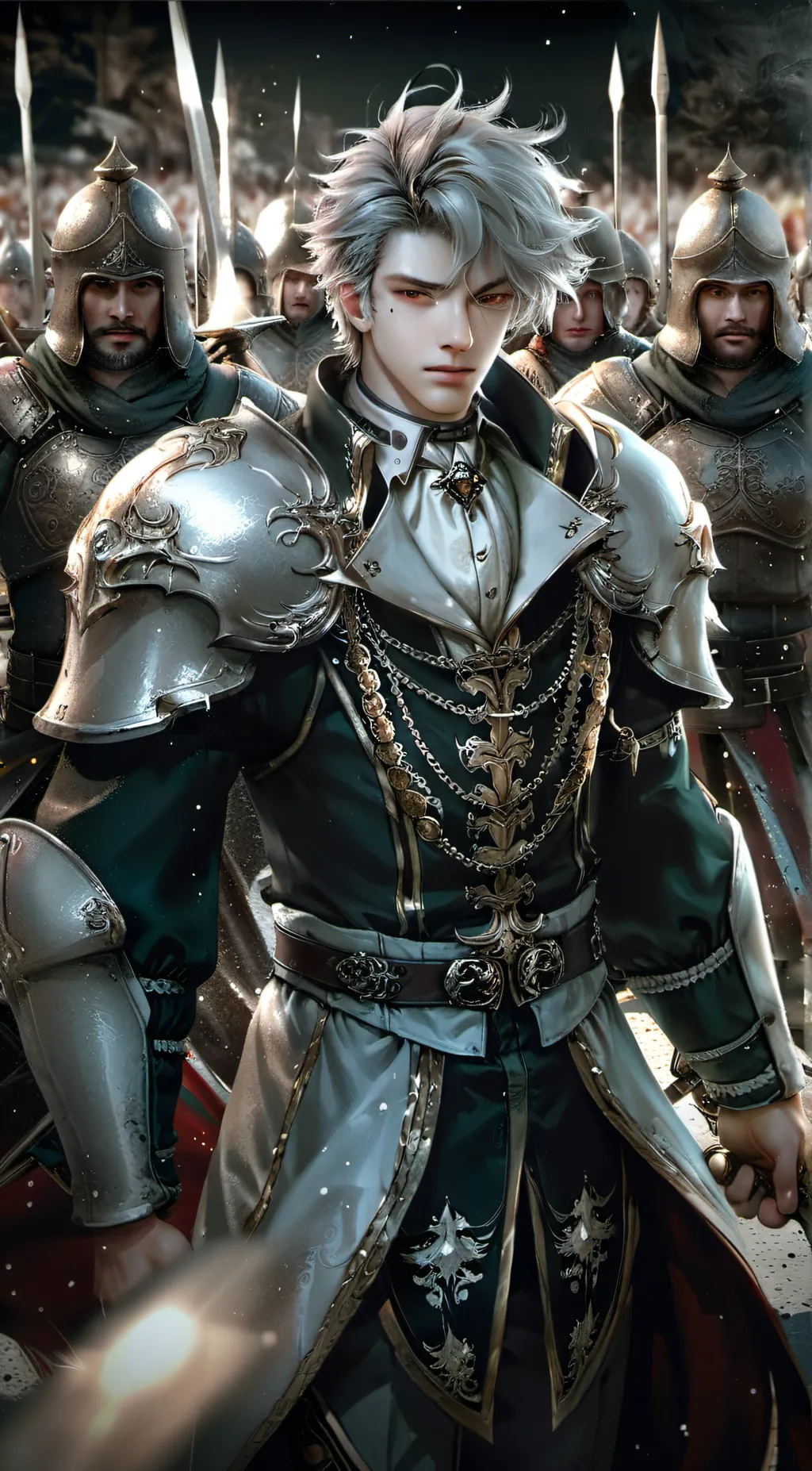 ai character: Argon sunlight  background