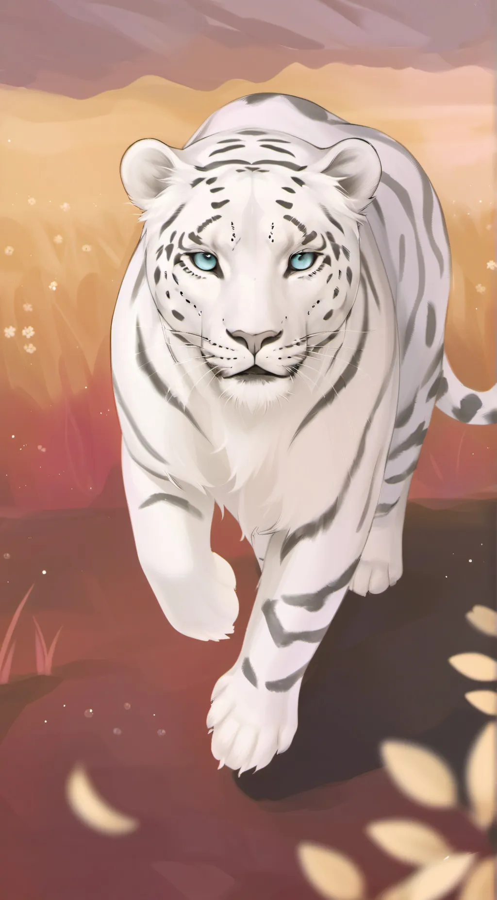 ai character: Gem background