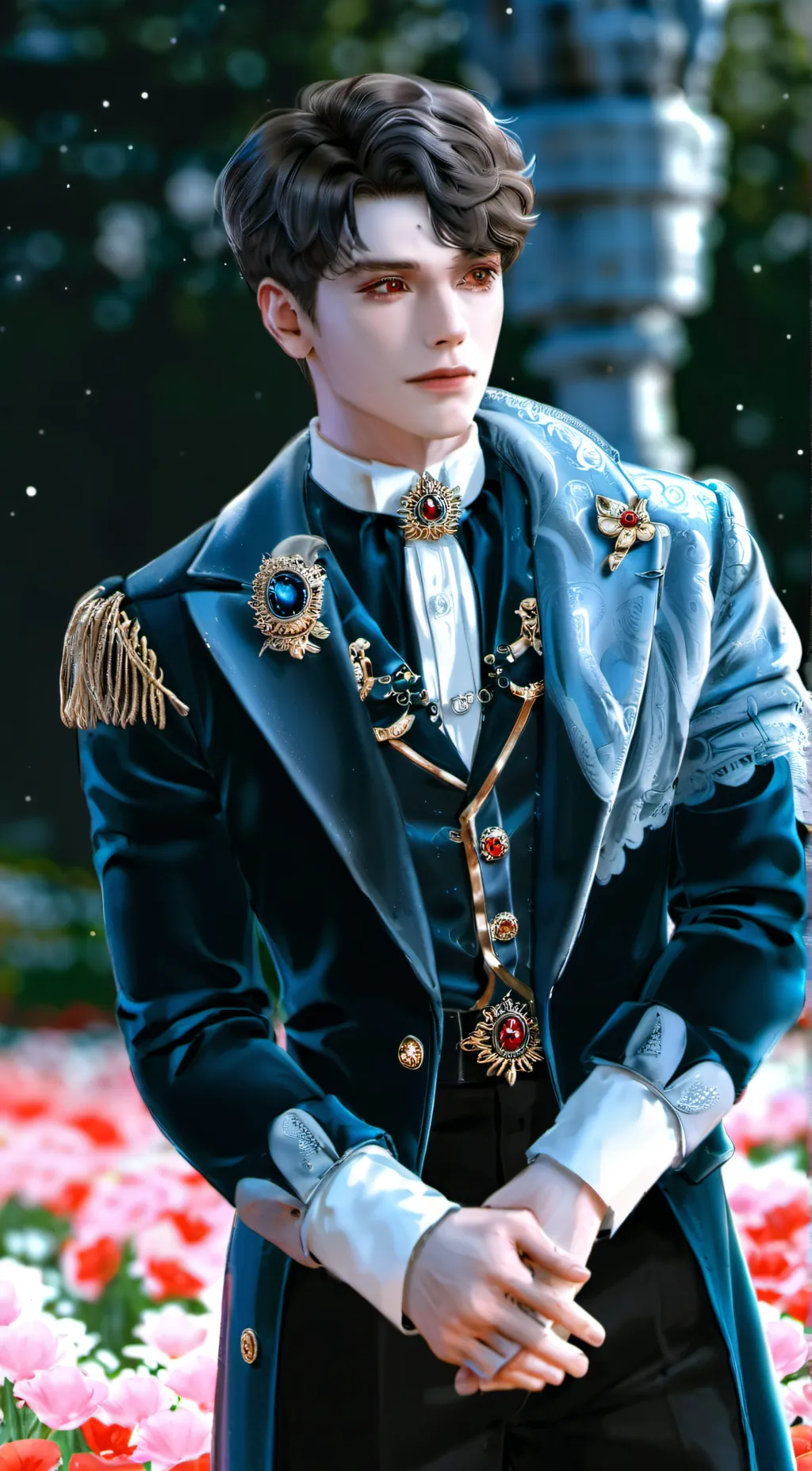 ai character: prince robert background