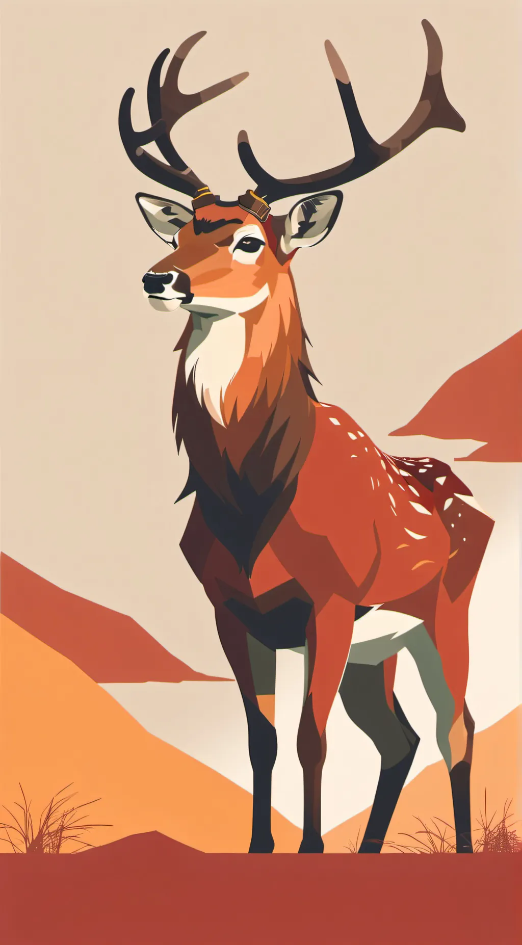 ai character: Bambi's dad background