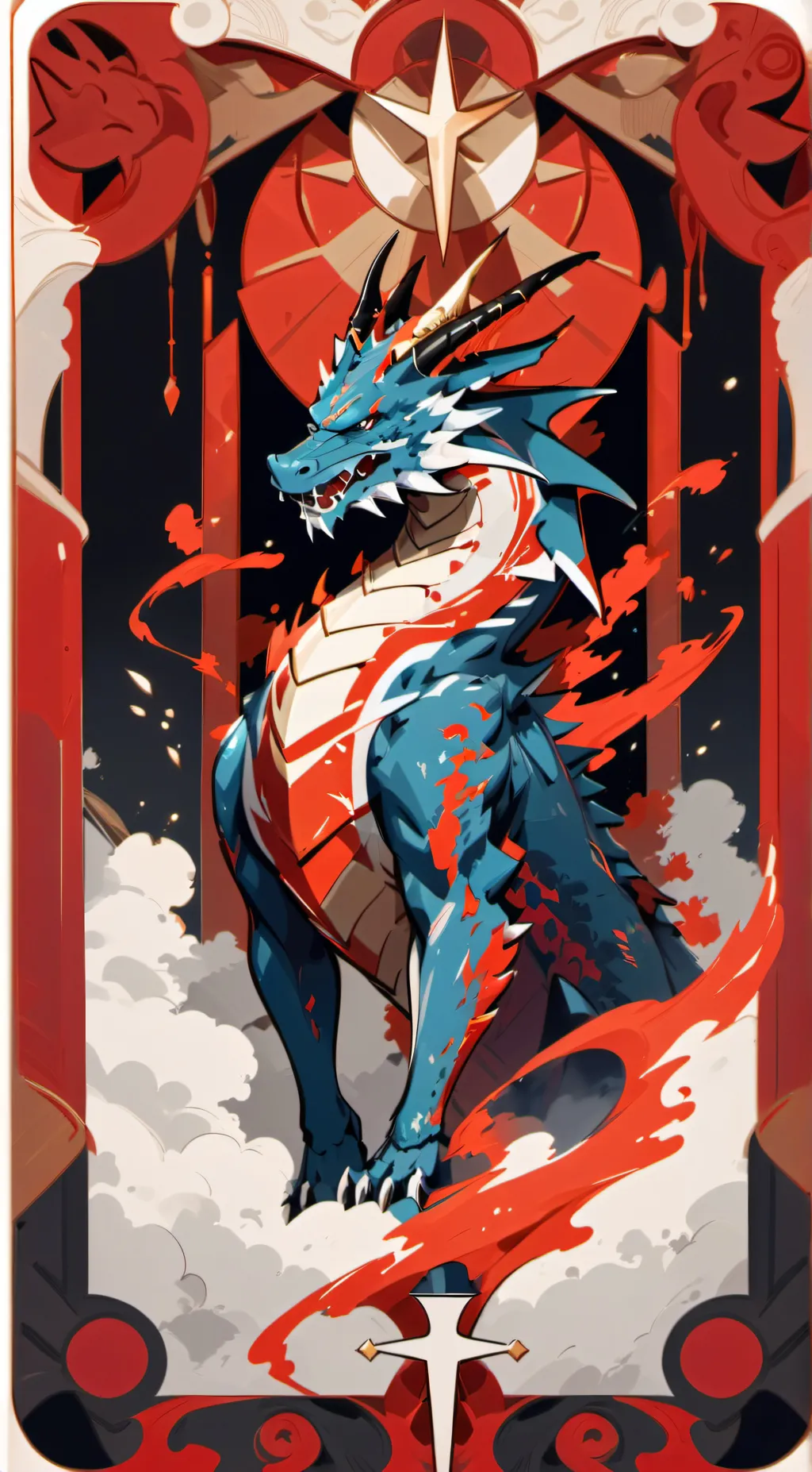 Talkie AI - Chat with Dragon Bloodmoon 