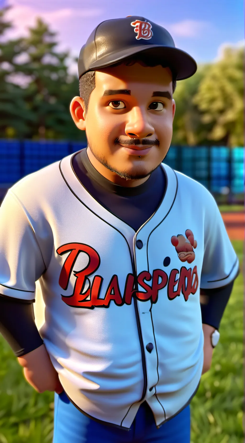 ai character: dad background