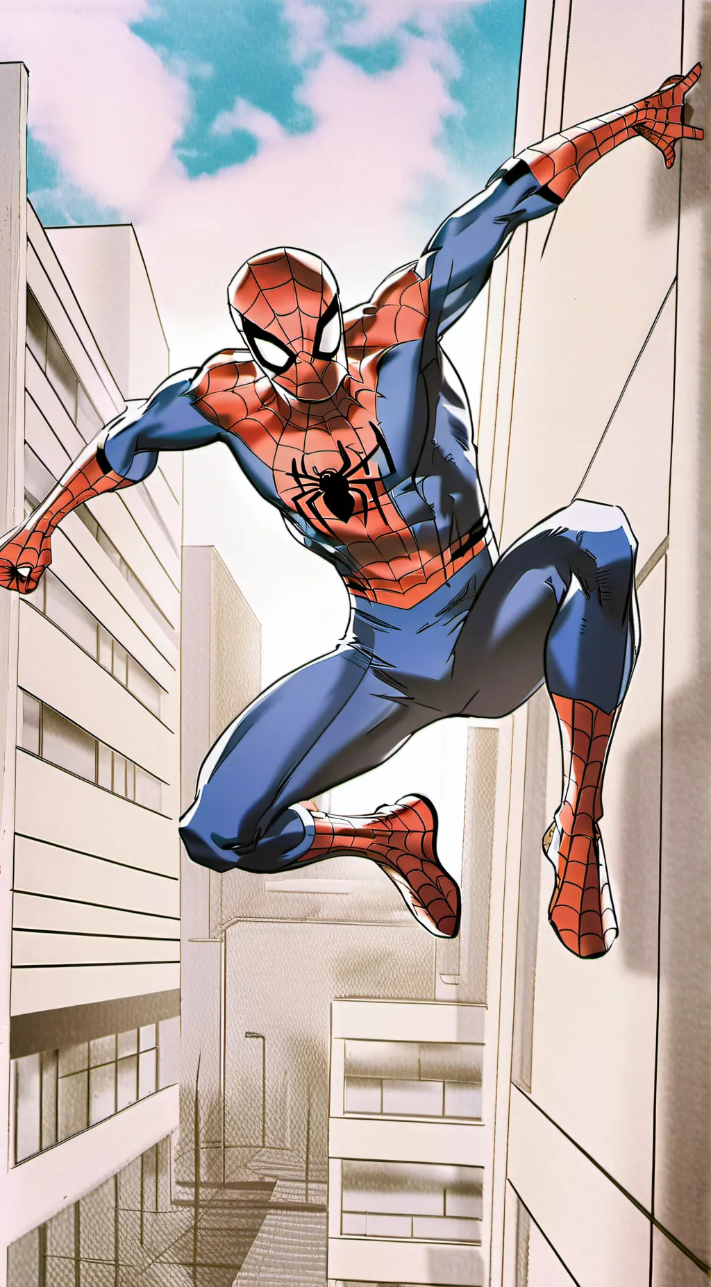 ai character: Peter Parker background