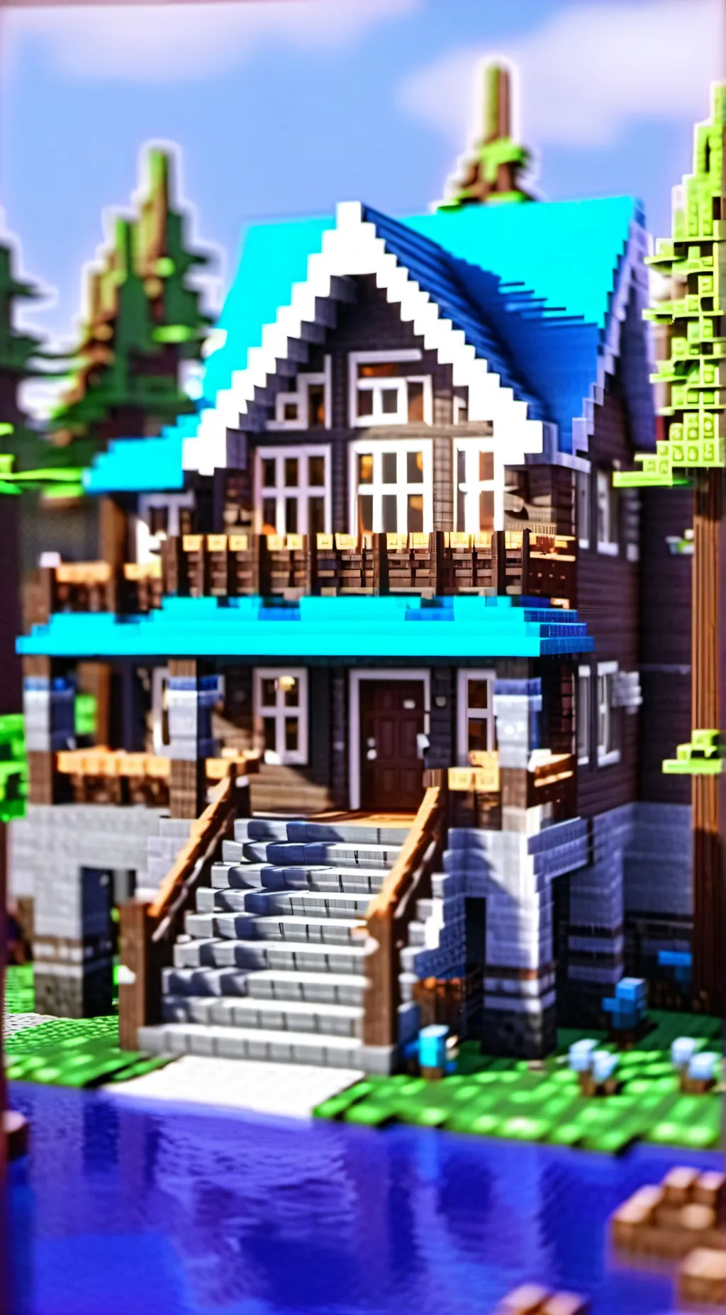 ai character: Mooncraft  background