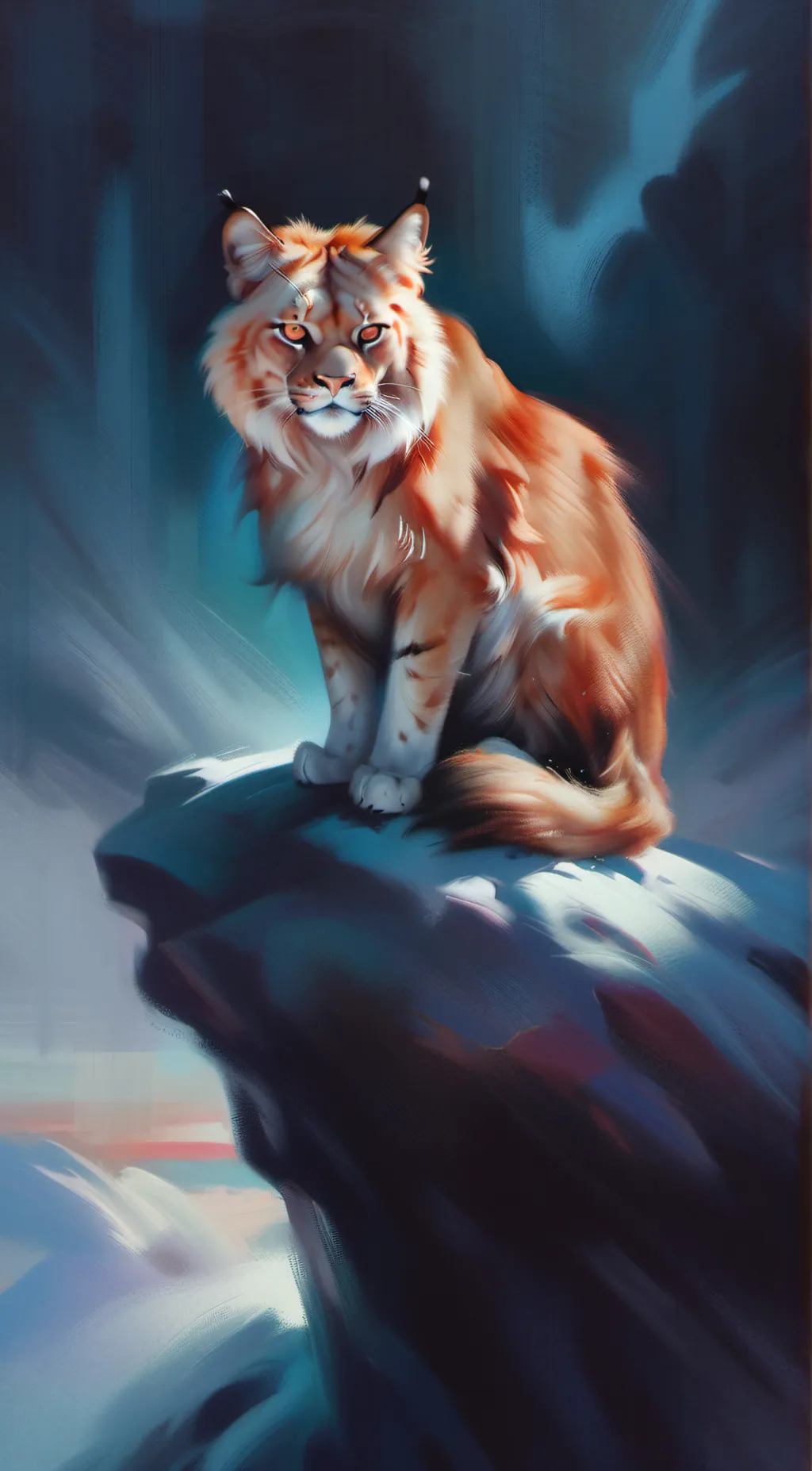 ai character: Lionblaze background