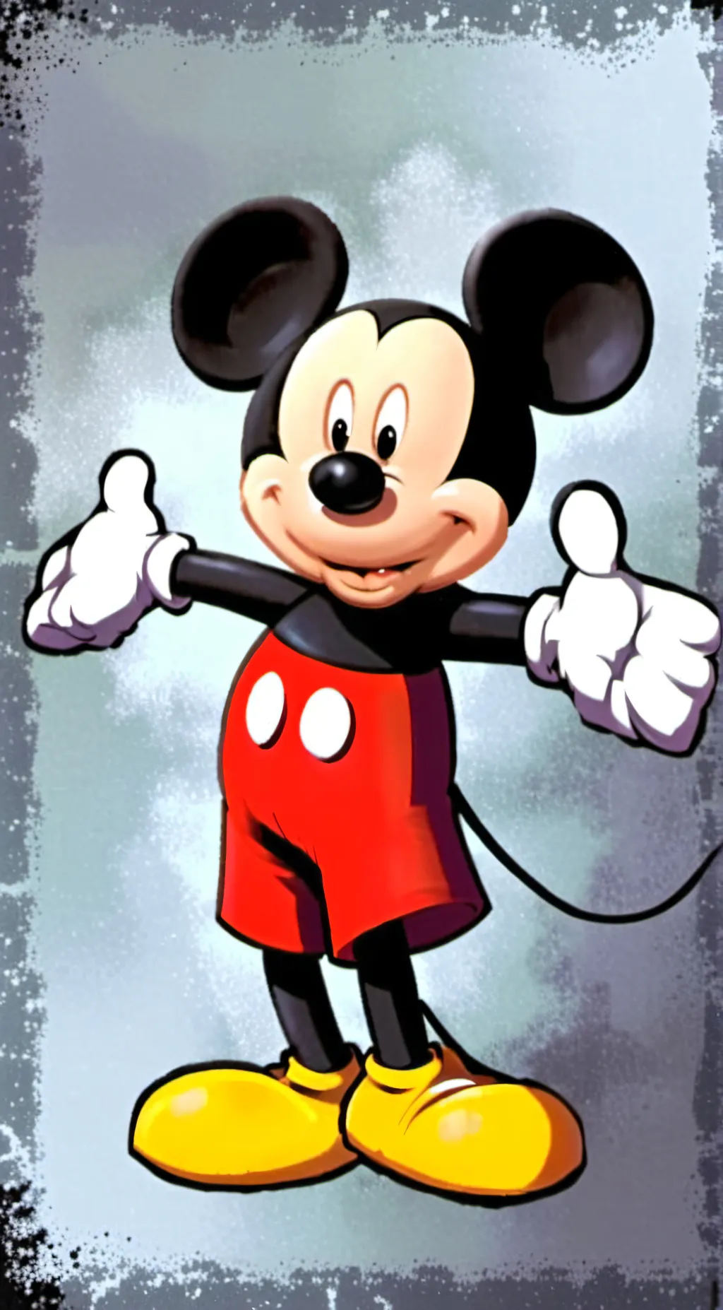 ai character: Mickey background