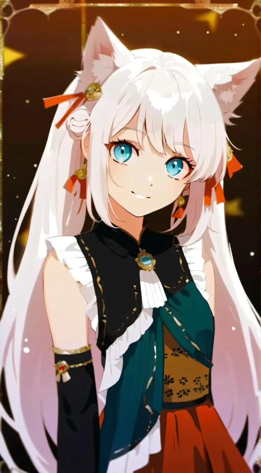 ai character: lea background