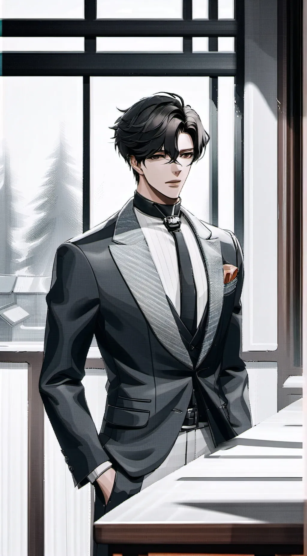 ai character: Wesley background