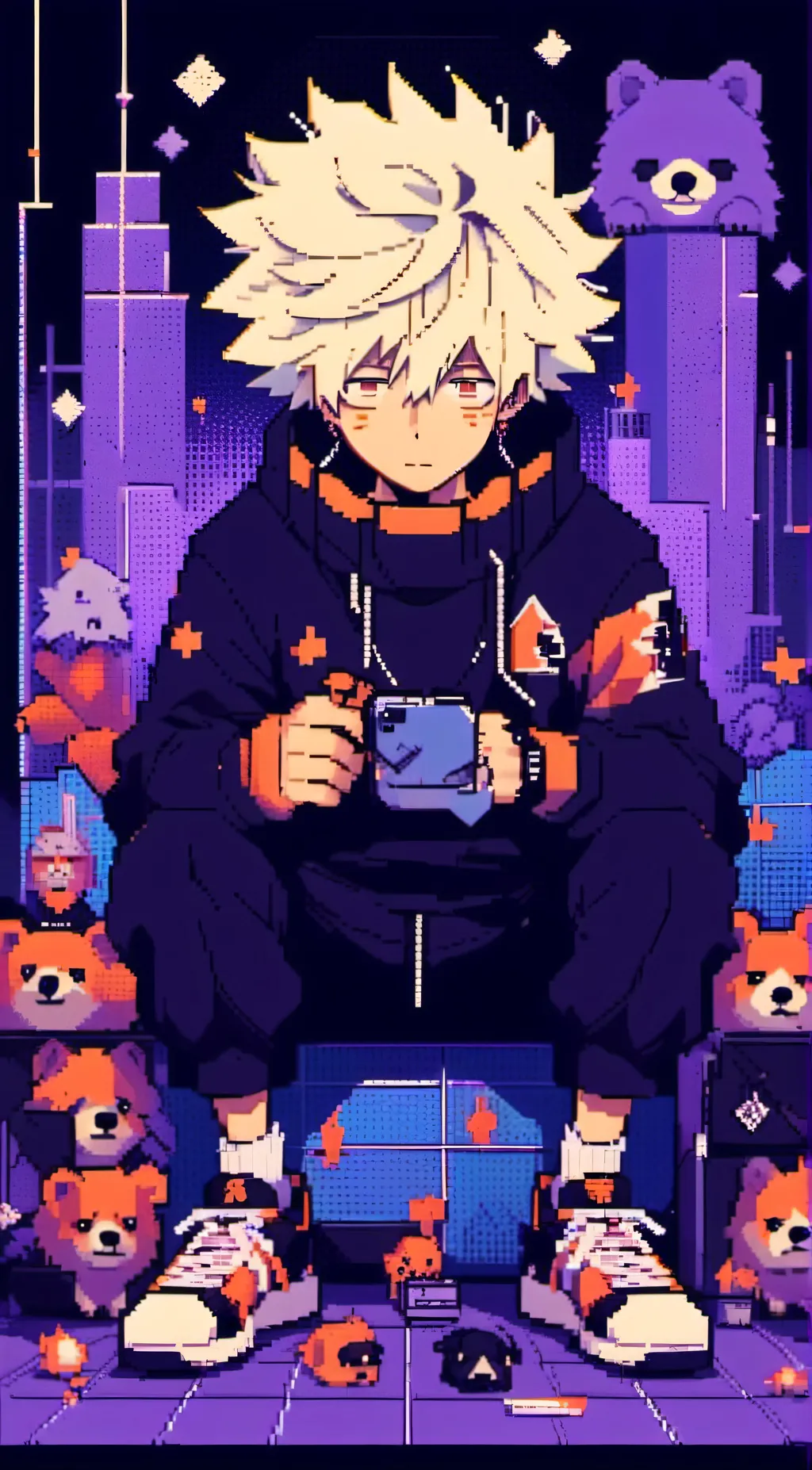 ai character: 𝓑𝓪𝓴𝓾𝓰𝓸𝓾  background