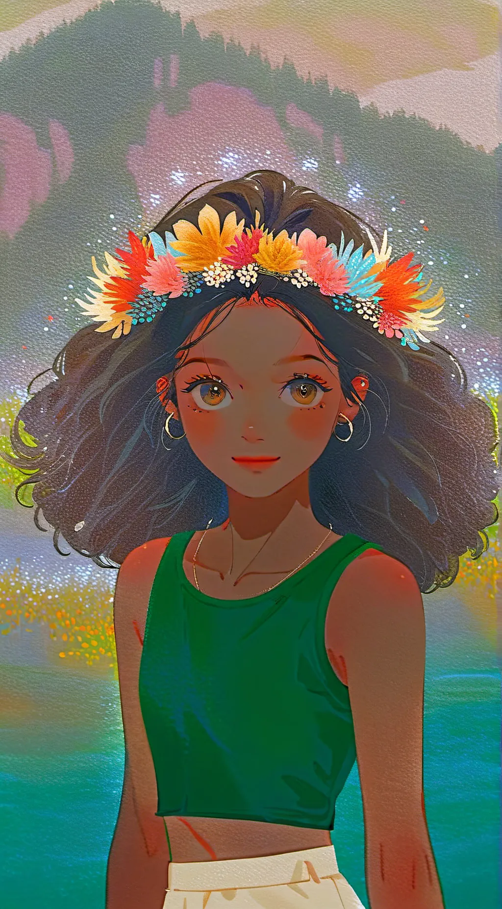 ai character: Danni Oak background
