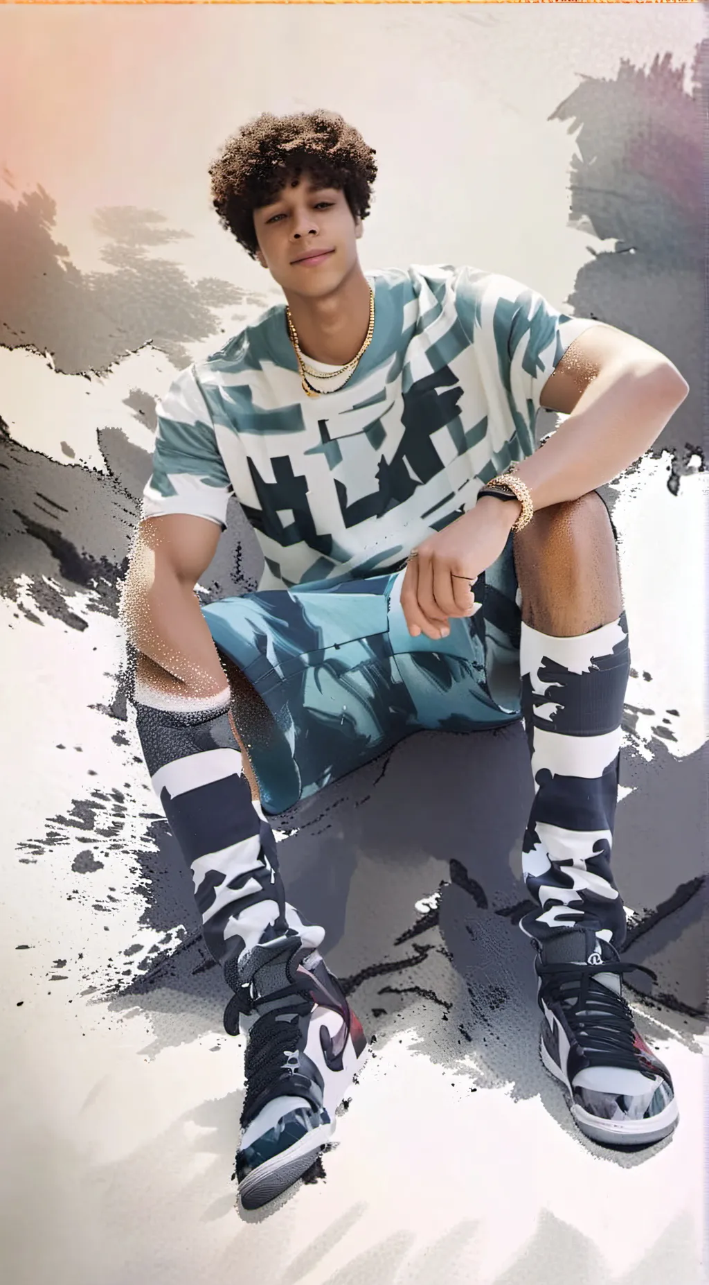 ai character: Hayden  background