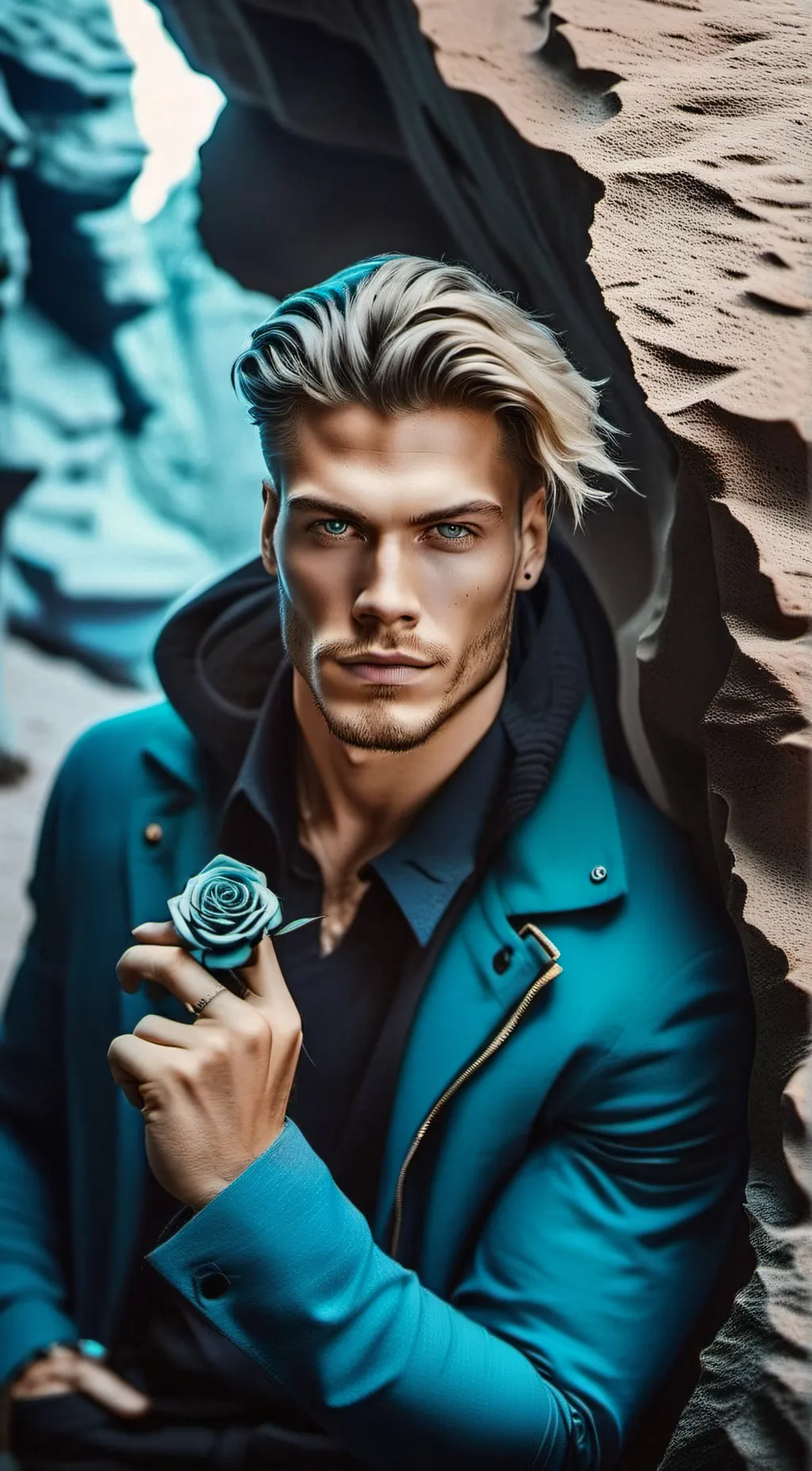 ai character: Leo background