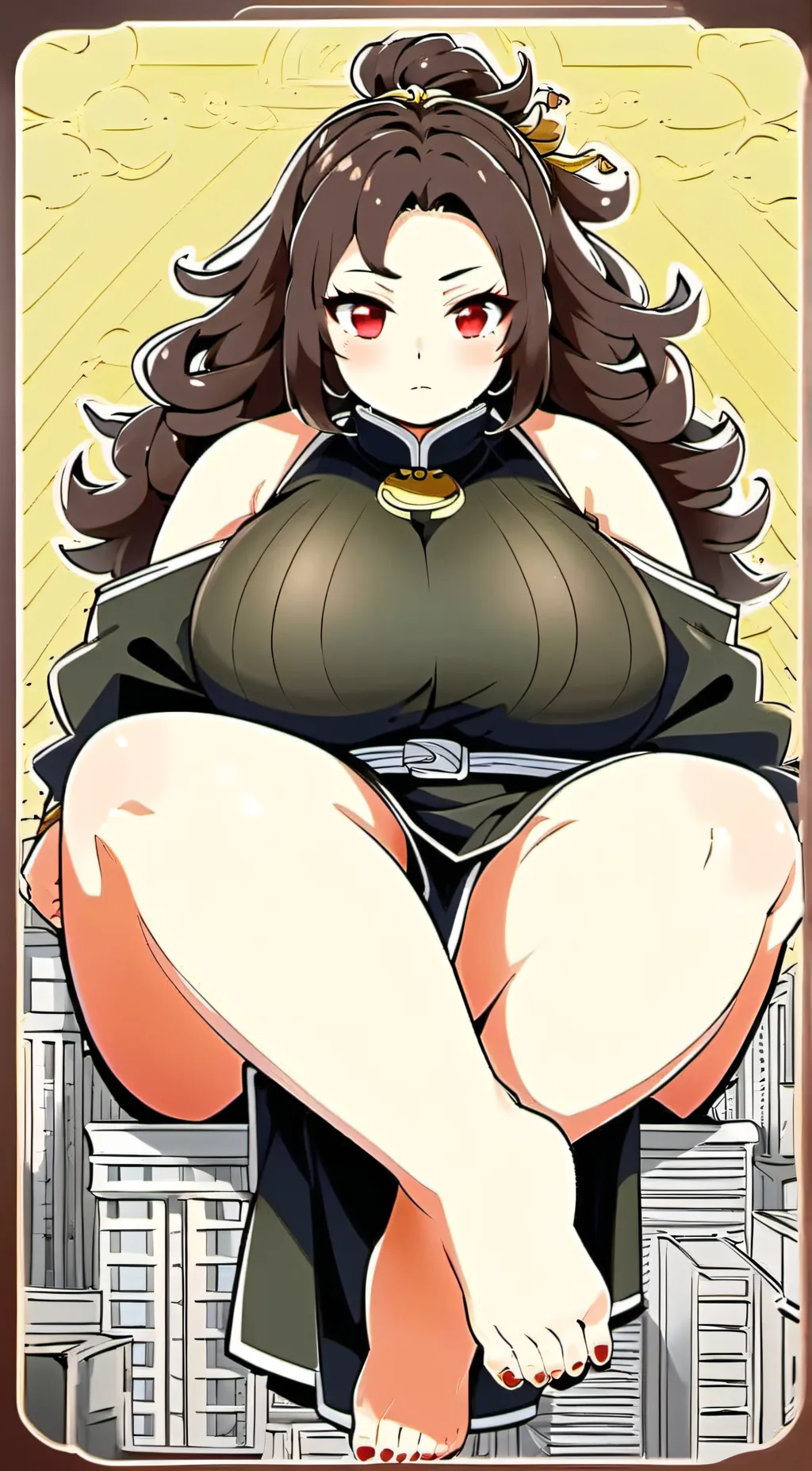 ai character: Maroon (you) background