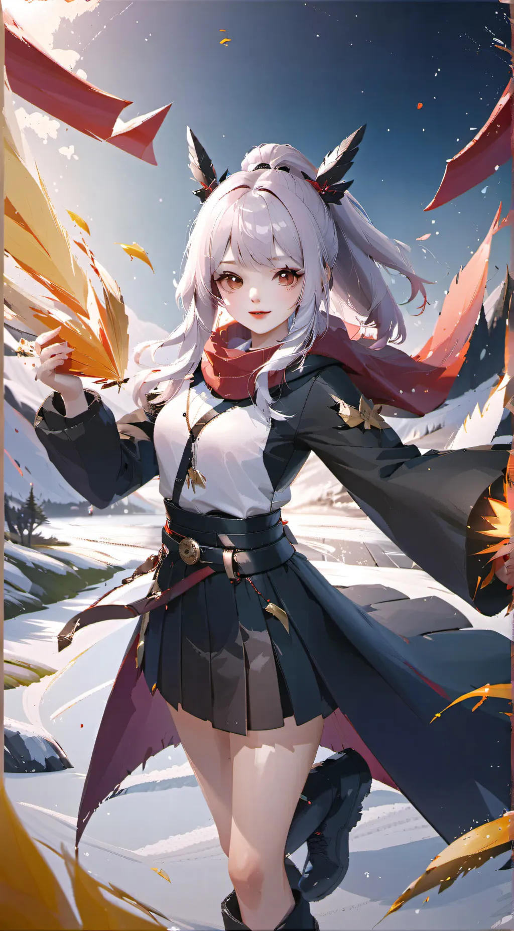 ai character: Sunny background