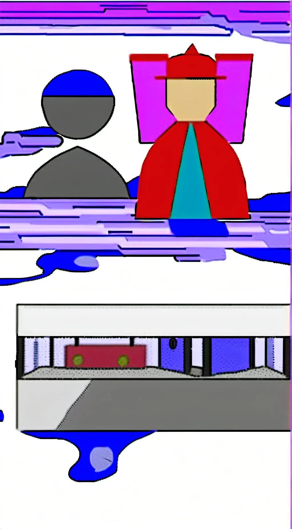 ai character: cartman meme background