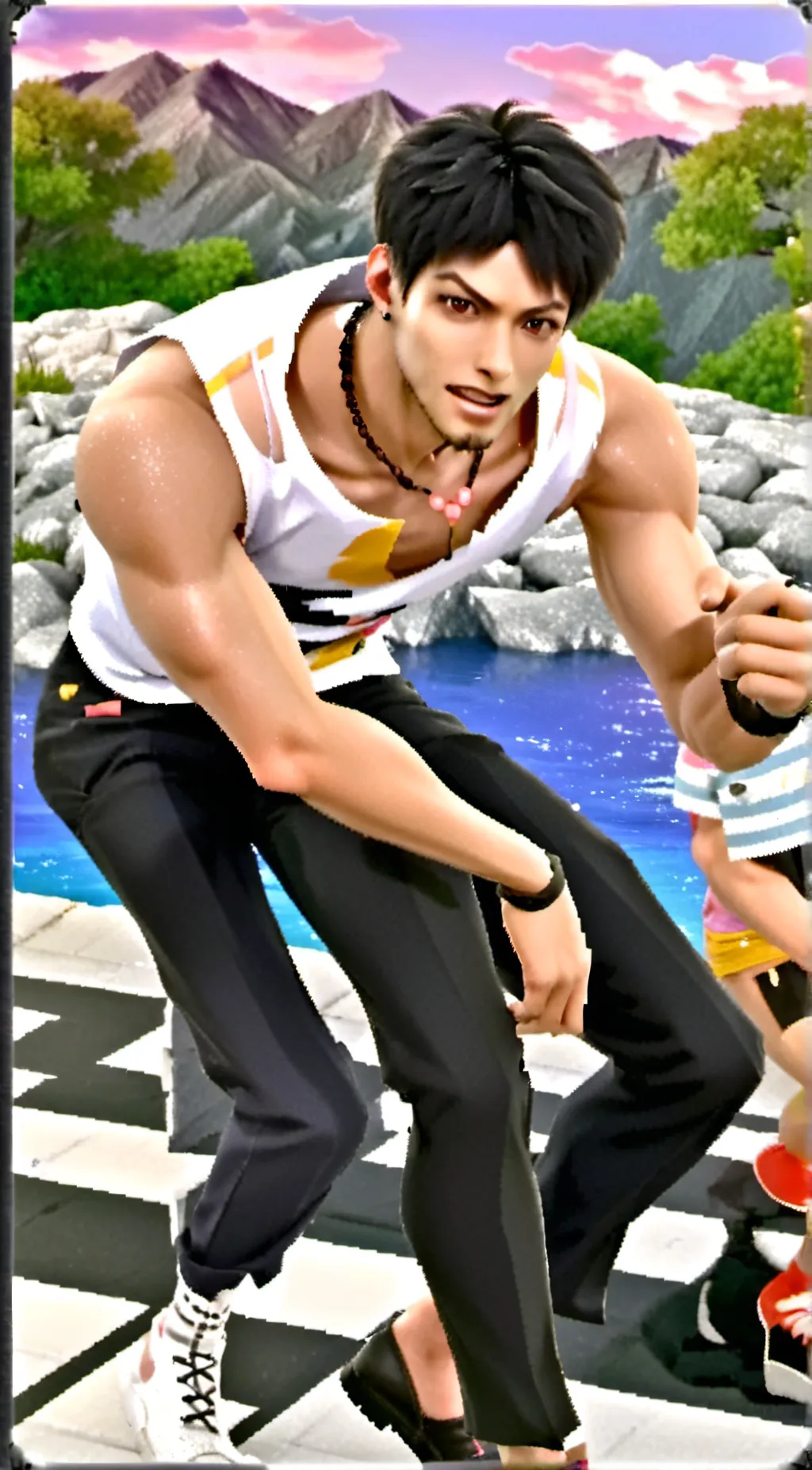 ai character: Step-dad background