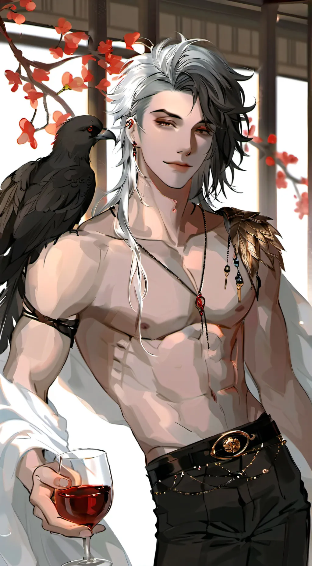 ai character: jin Uchiha  background