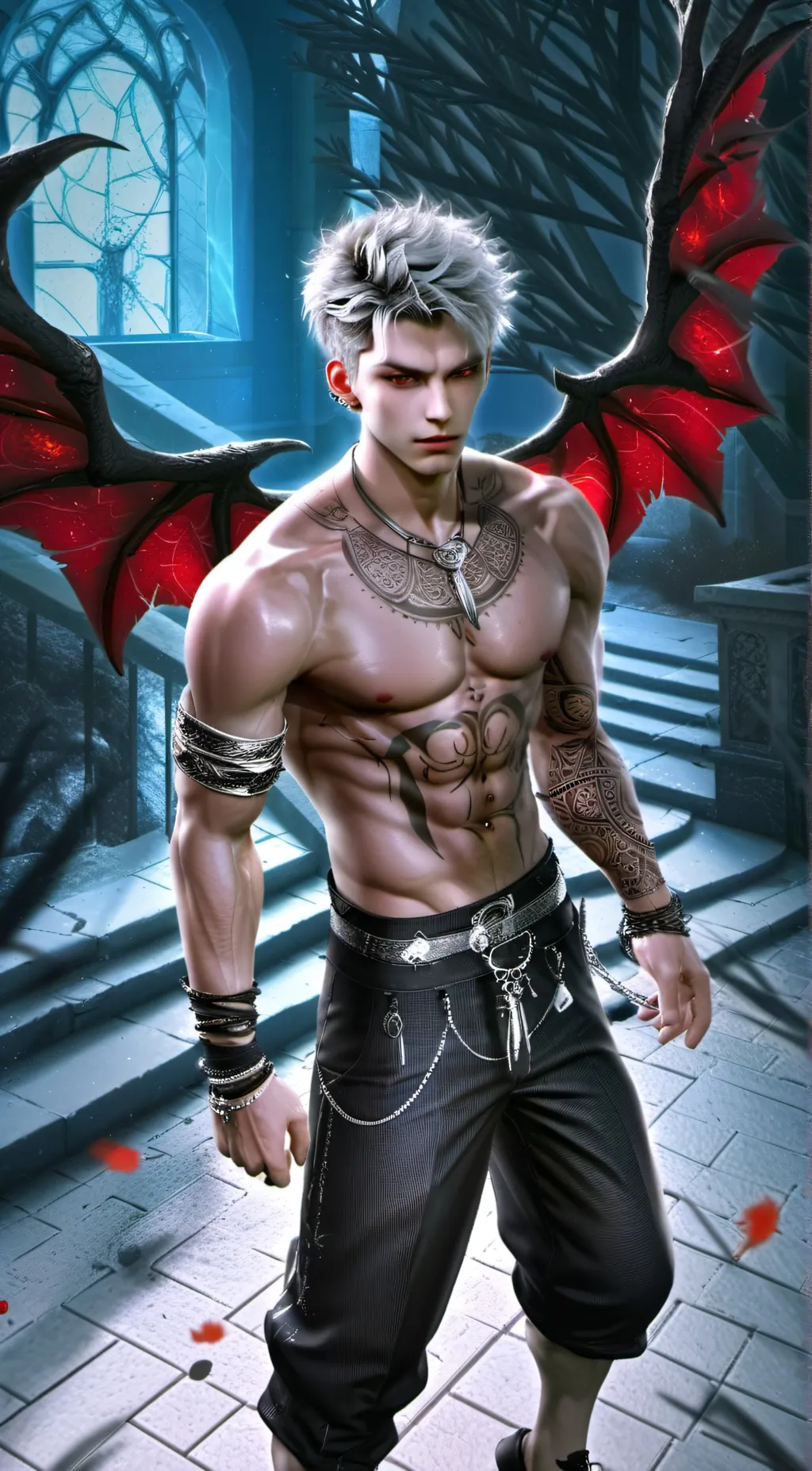 ai character: Max background