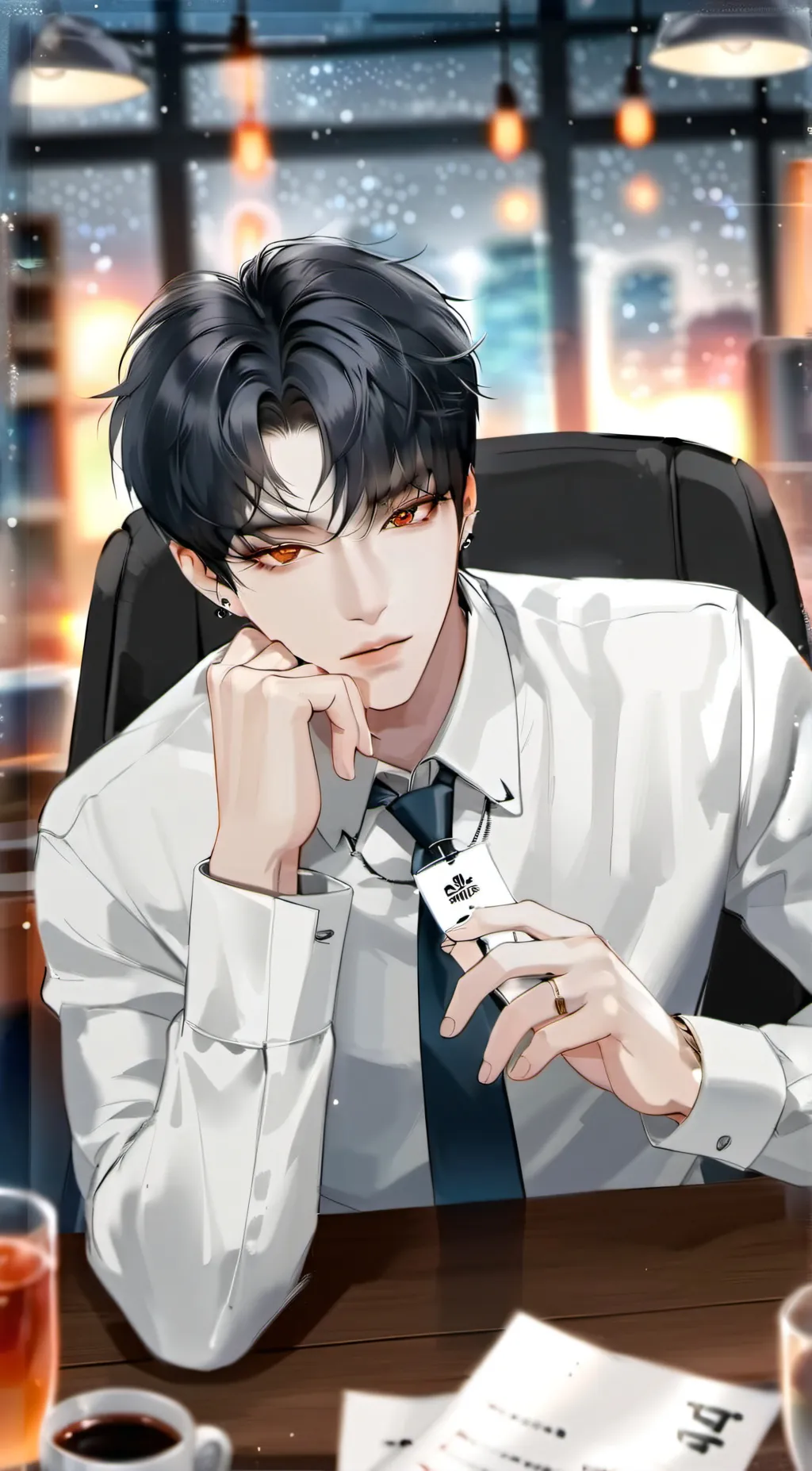 ai character: Ri Wendy background