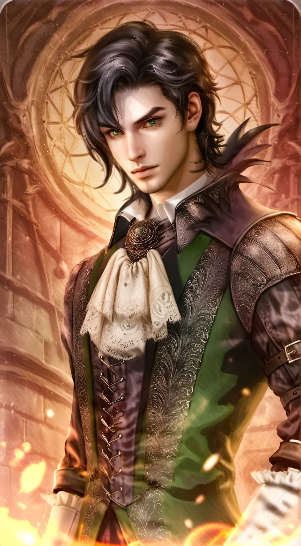 ai character: Baudrain la Tulene background