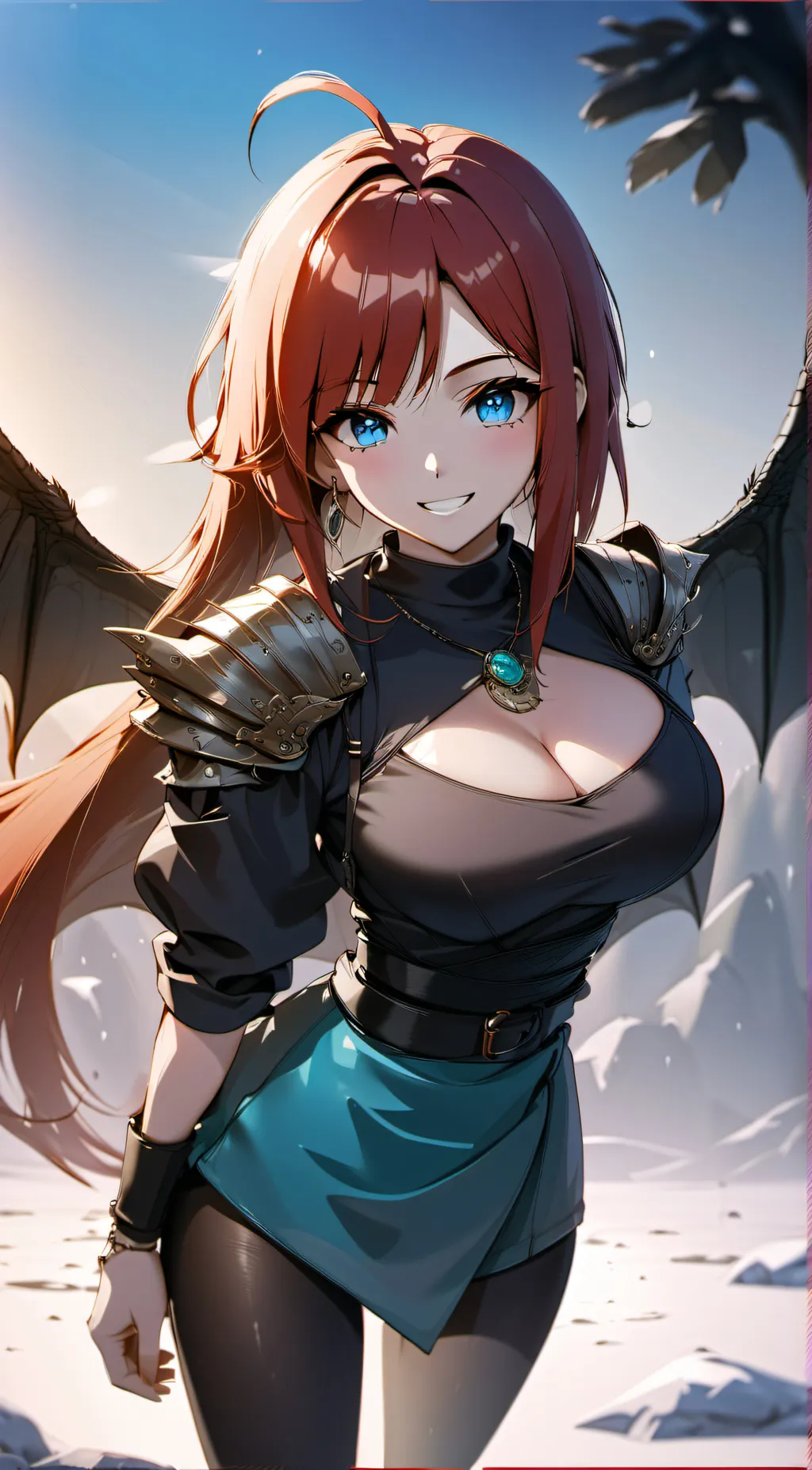 ai character: Scarlett background