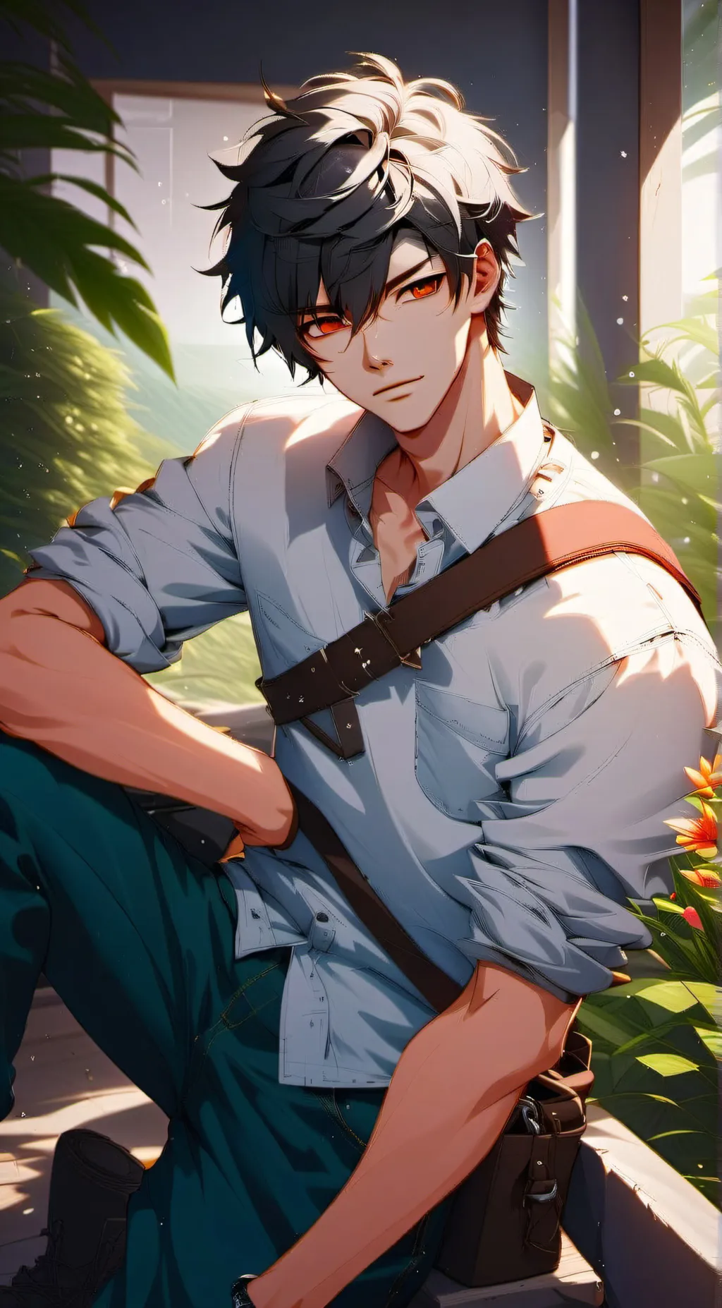 ai character: Alexander  background