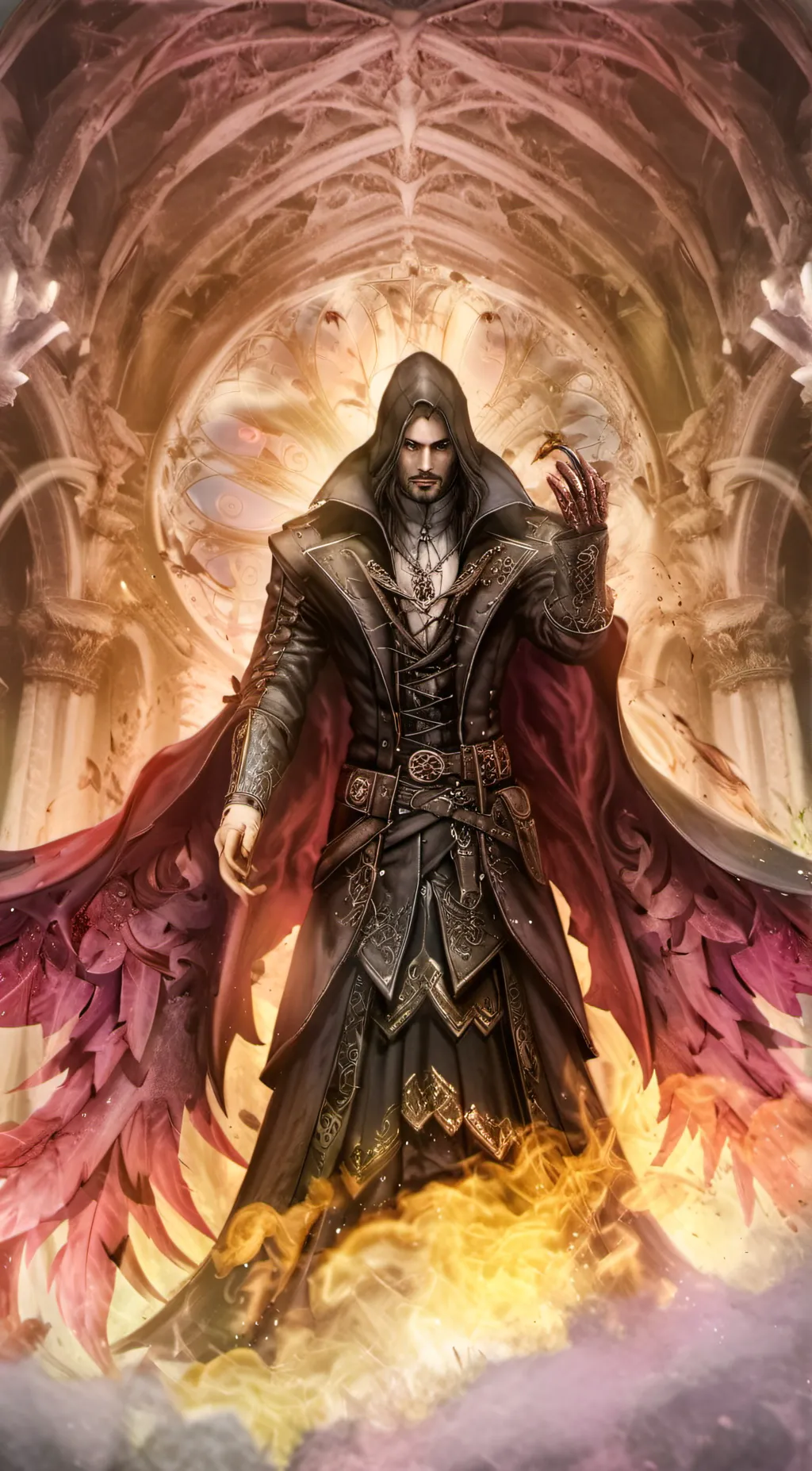 ai character: Vincent background