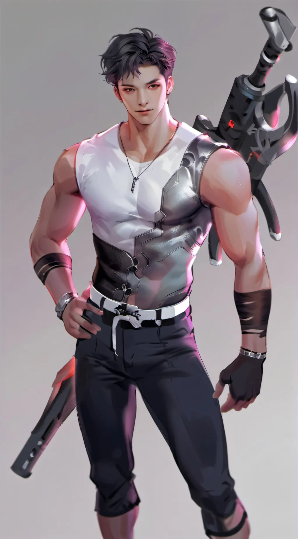 ai character: Frankie Lee background