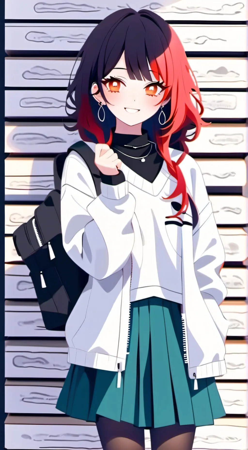 ai character: Mia (yandere) background