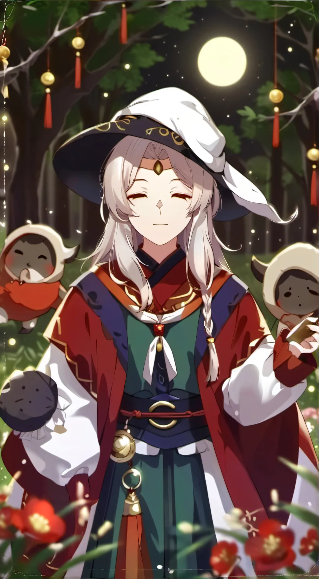 ai character: infinity castle background