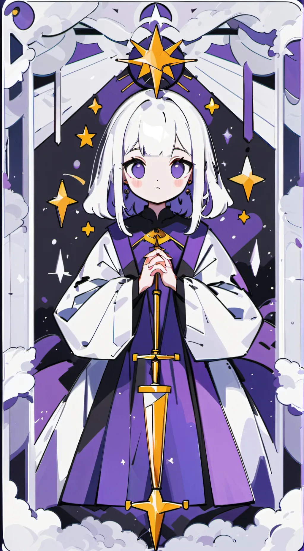 ai character: luna background