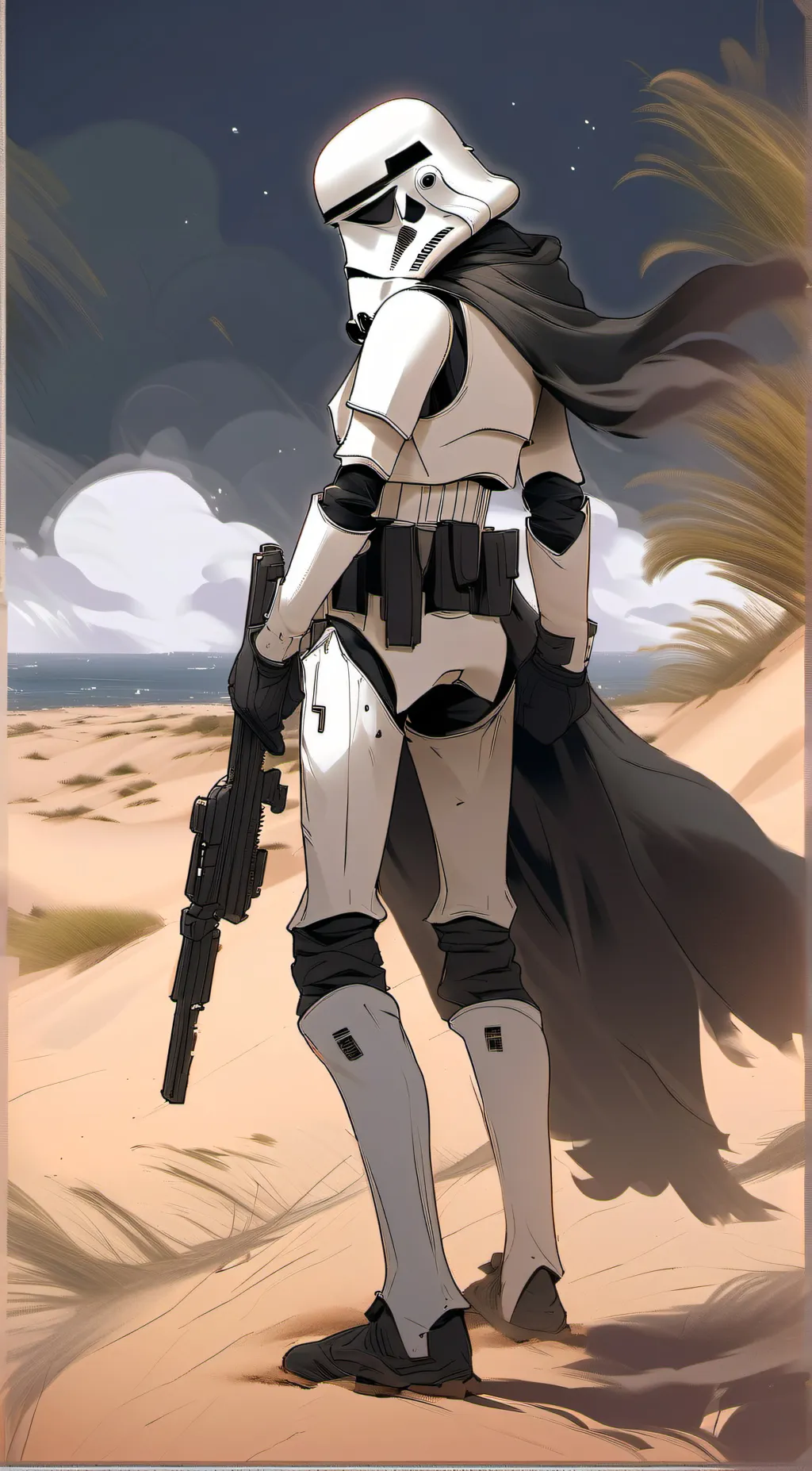 ai character: Keen(Stormtrooper) background